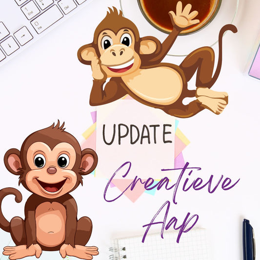 Grootse Updates en Nieuwe Avonturen bij Creatieve Aap!