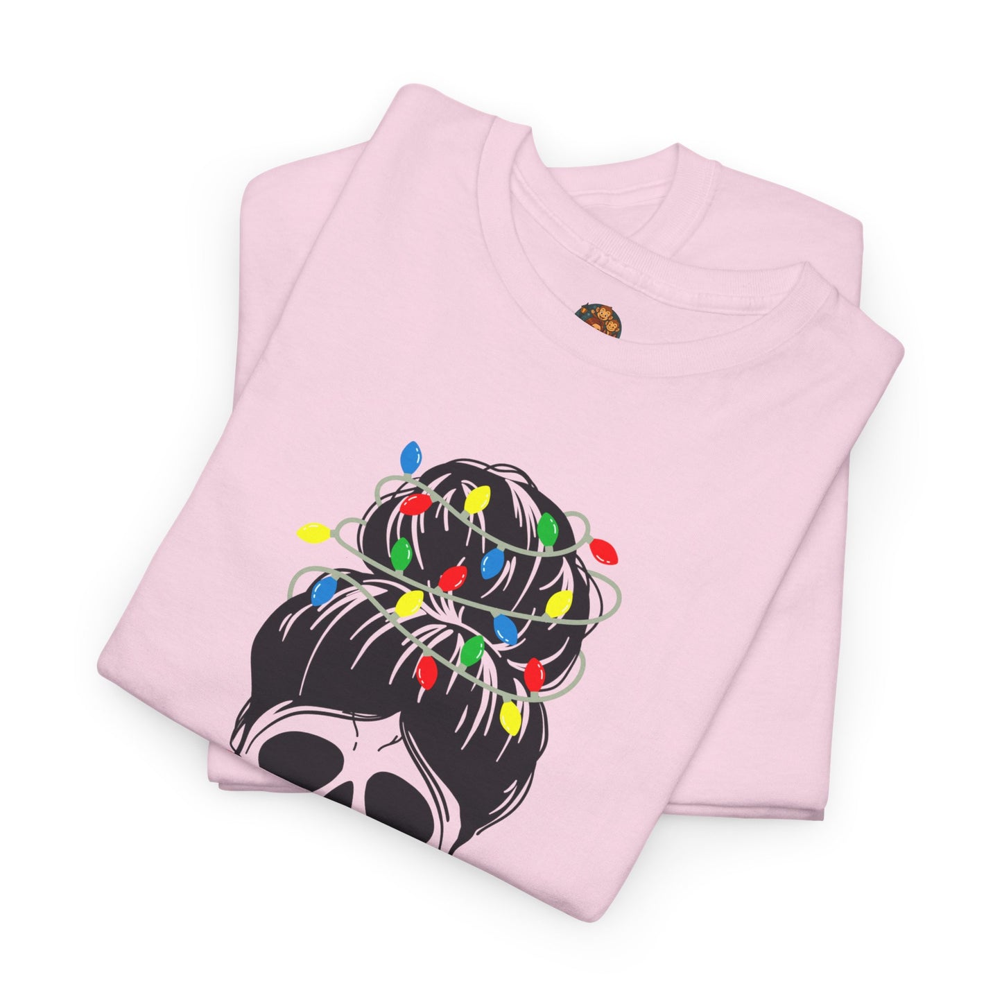 Jingle Bells Skull Bun – Adult Unisex T-Shirt