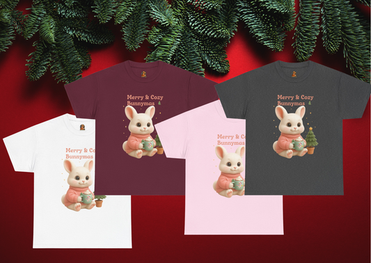 Merry & Cozy Bunnymas Maggie T-Shirt β Adult Unisex (S-5XL)