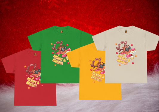 Merry & Bright Adults T-Shirt
