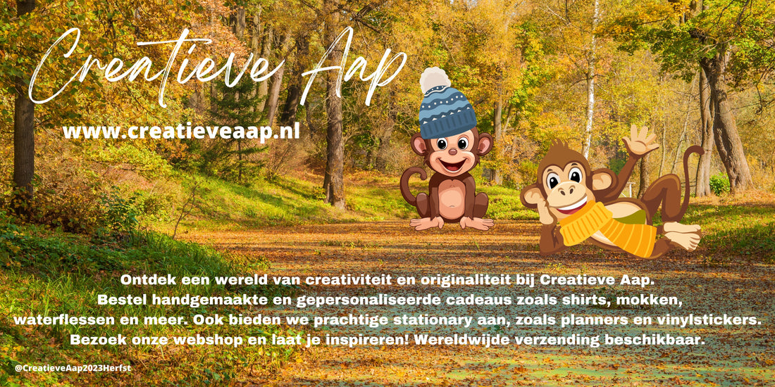 Ontdek-de-Magie-van-Handgemaakte-Vinyl-Planner-Stickers-met-Eigen-Designs Creatieve Aap