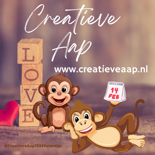 Valentijnsdag Countdown: Nog 7 Dagen om het Perfecte Cadeau te Scoren bij Creatieve Aap!