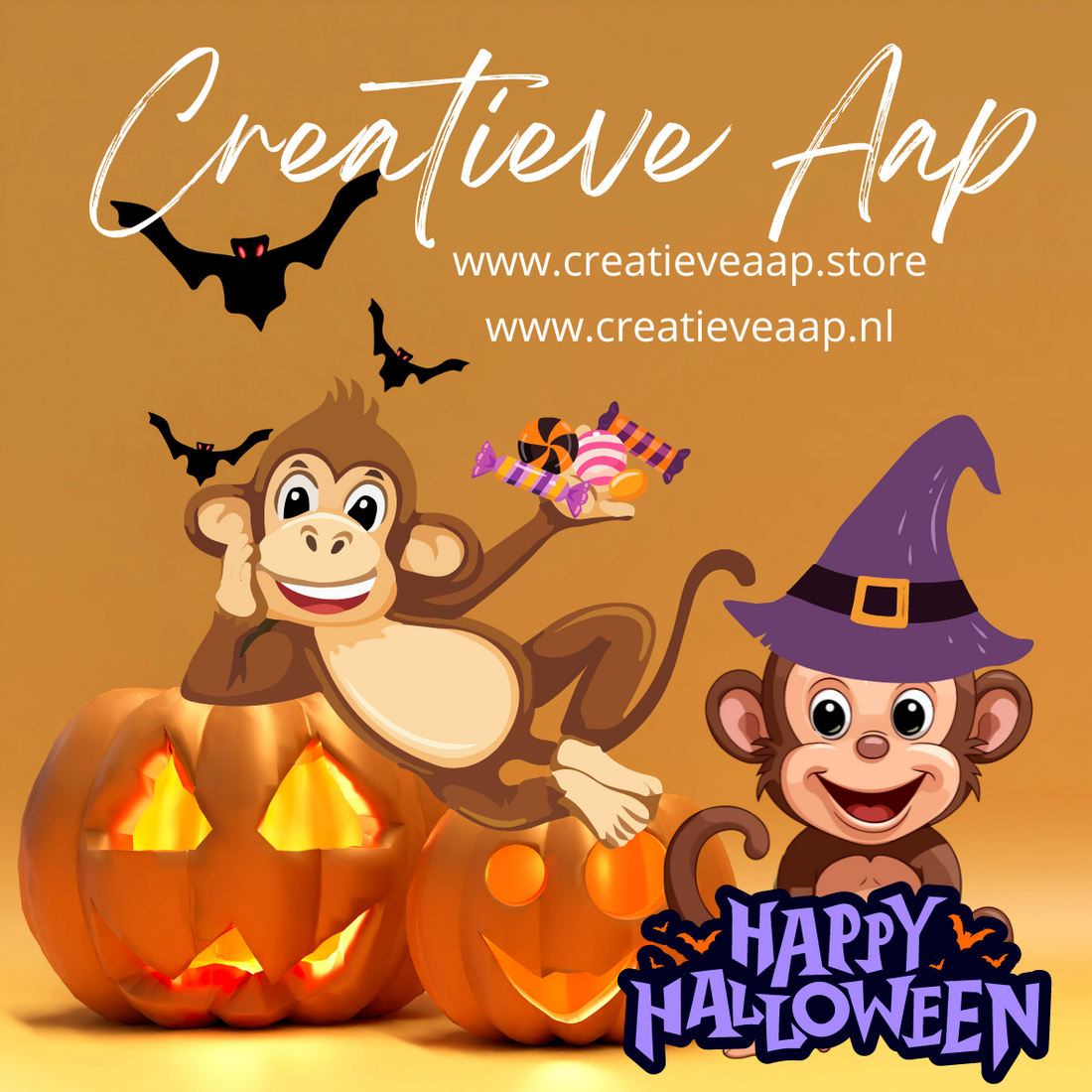 🎃 Halloween Spooktacular bij Creatieve Aap: Laat je Verrassen! 👻