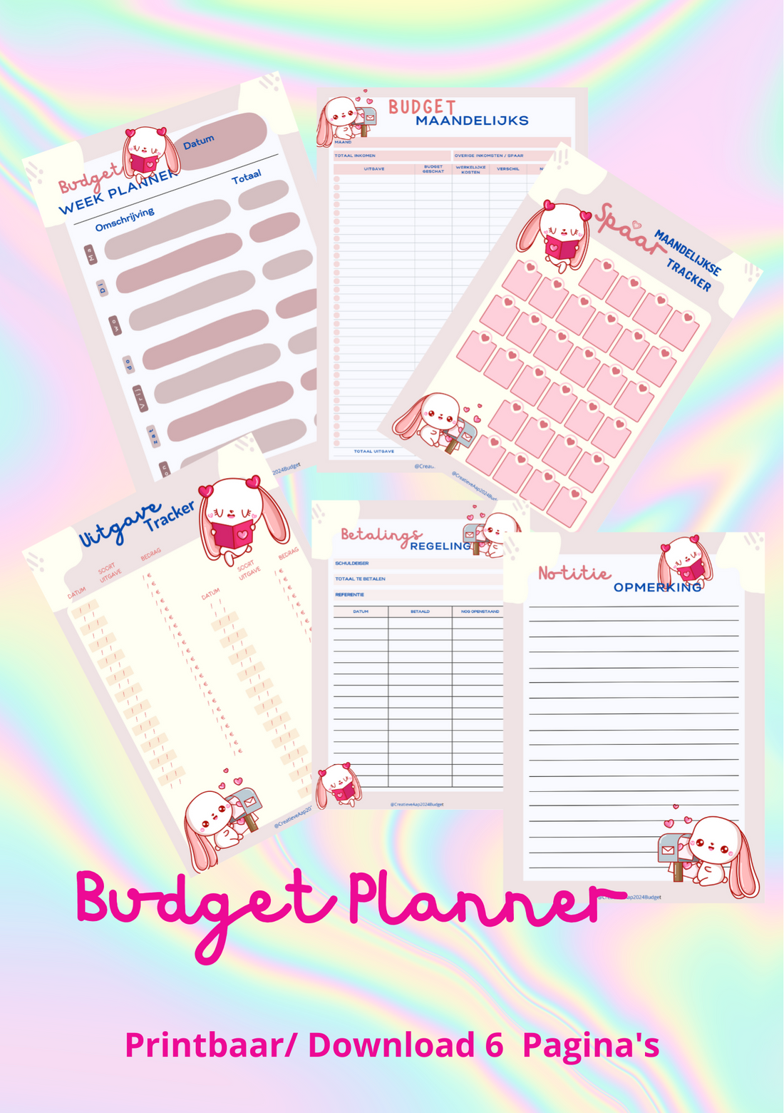 Ontdek Financiële Vreugde met Kawaii Budget Bliss!