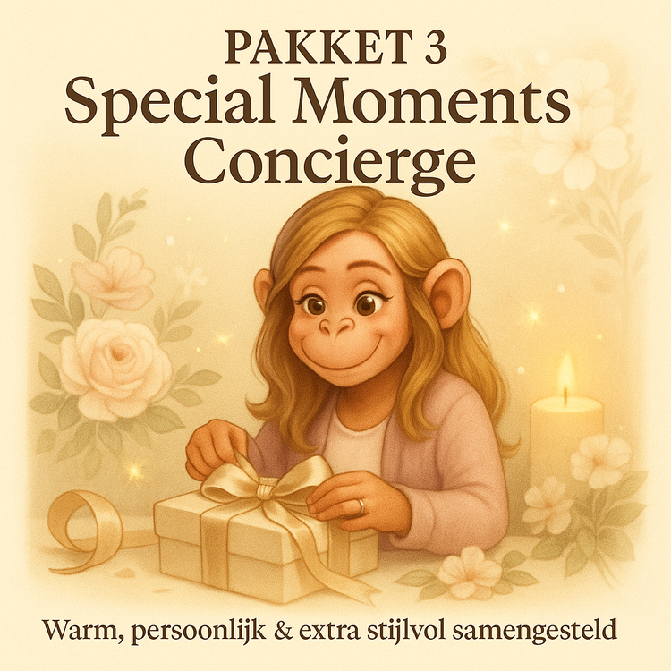 Pakket 3 – Special Moments Concierge: cadeaus die raken, voor de momenten die ertoe doen