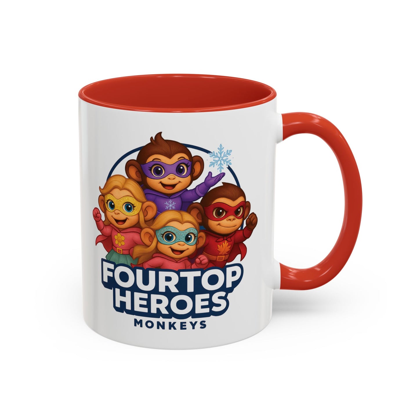 Mok “Riko aka Zappie – Fourtop Heroes Monkeys Collectie” ☕🐒⚡