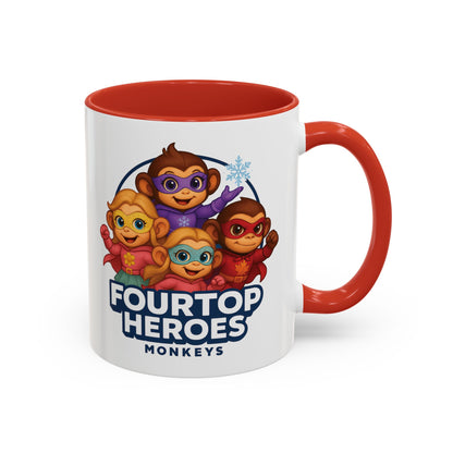 Mok “Riko aka Zappie – Fourtop Heroes Monkeys Collectie” ☕🐒⚡