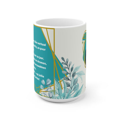 Mr. & Mr. Huwelijksmok – Liefdesvolle Cadeaumok (325 ml & 440 ml) Printify