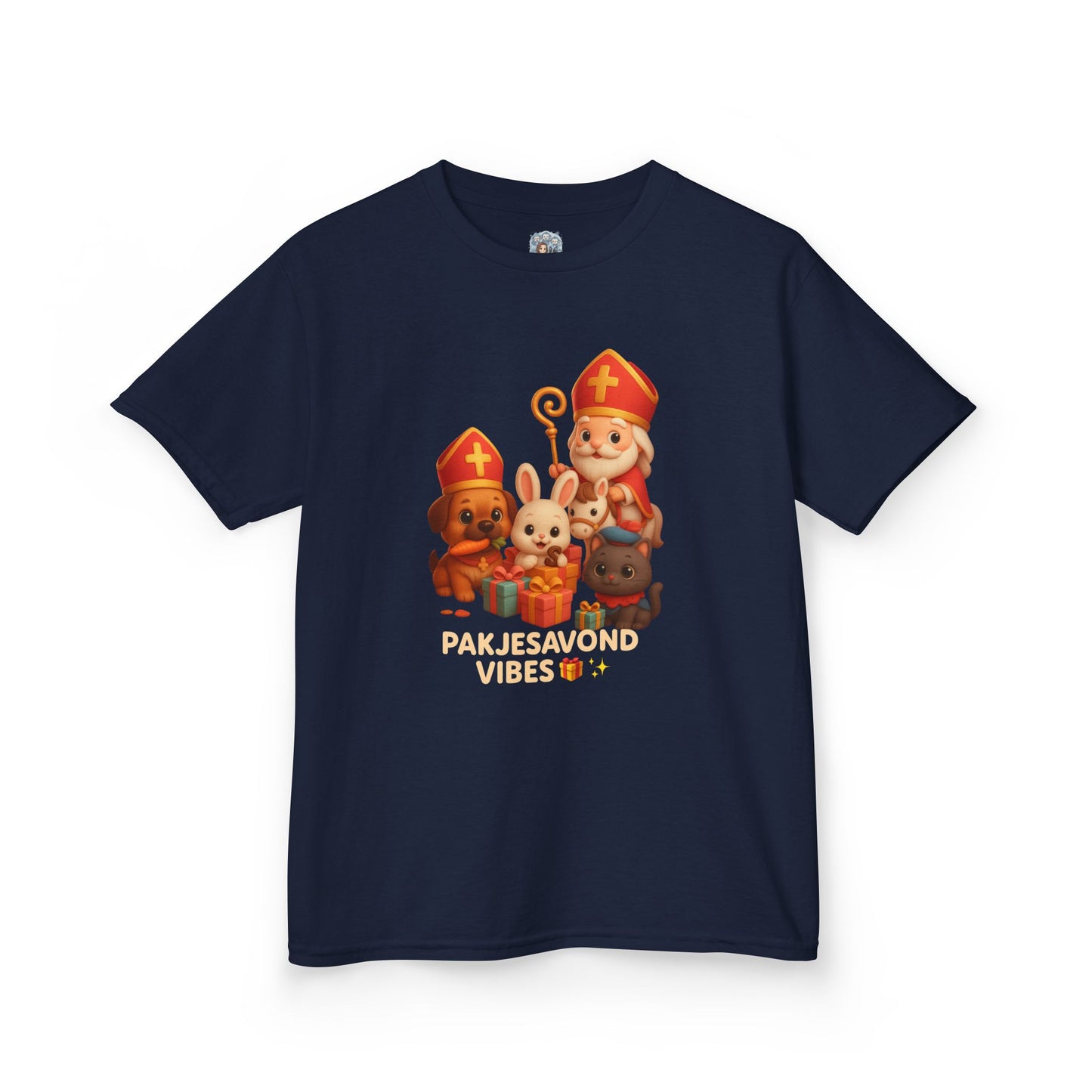 Kinder T-shirt – Sinterklaas “Pakjesavond Vibes”