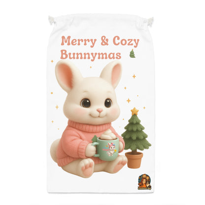 🎄 Merry & Cozy Bunnymas – Cadeauzak (Maggie Collectie)