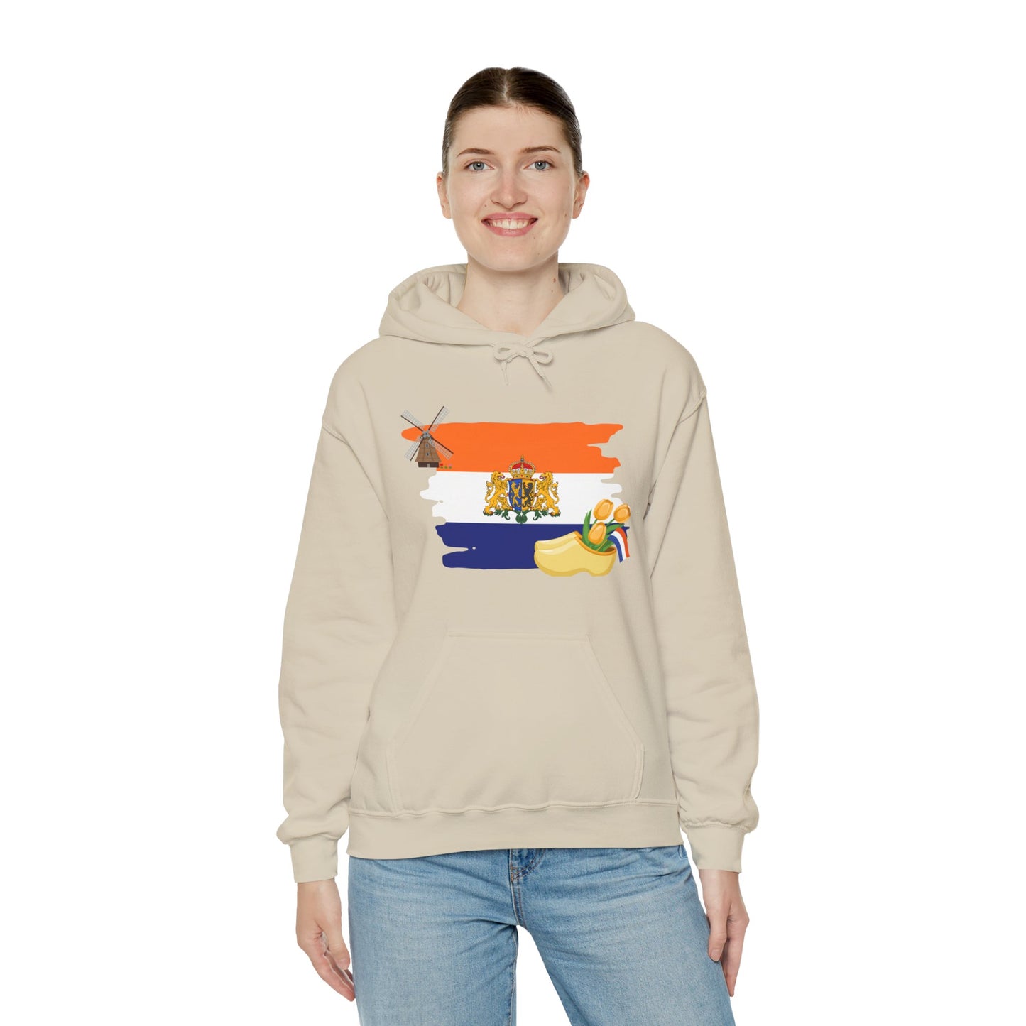 Unisex Heavy Blend™ Hooded Sweatshirt – Nederlandse Cultuur Trots Hoodie