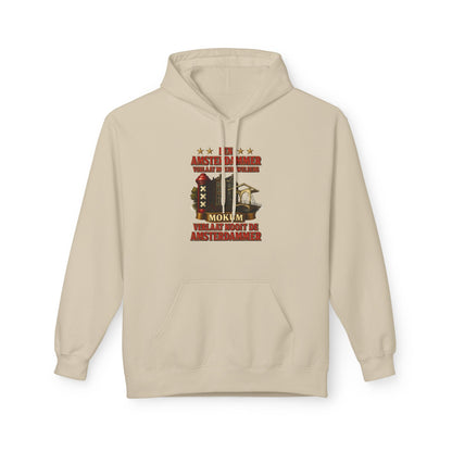Hoodie Amsterdammer Sand