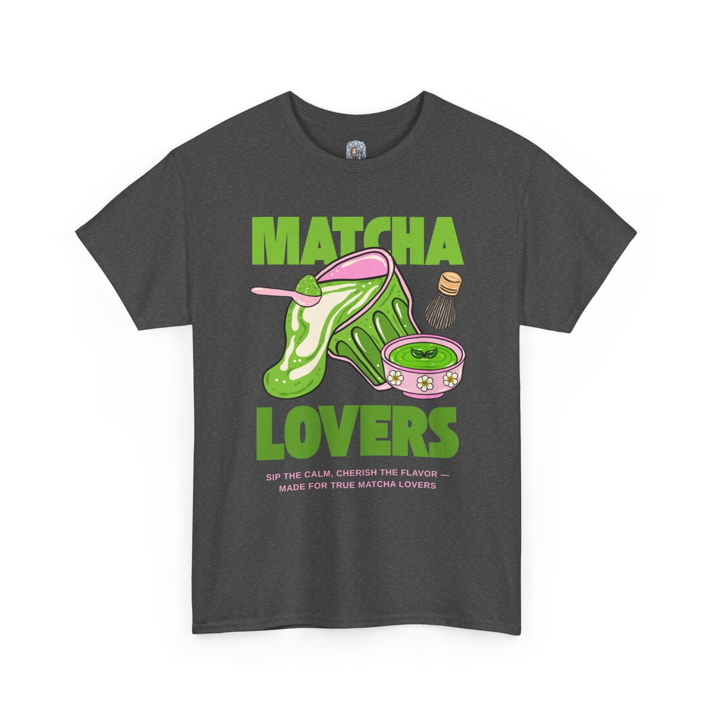 Unisex Heavy Cotton Tee – Matcha Lovers