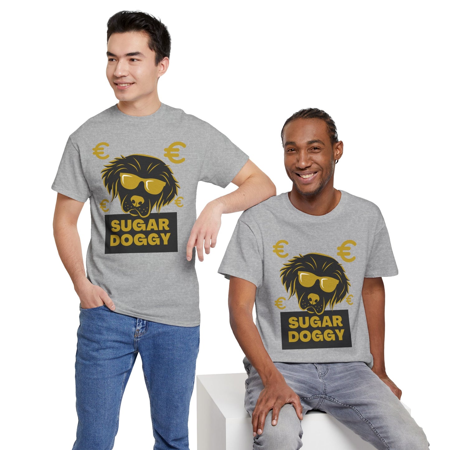 Unisex Heavy Cotton Tee – Sugar Doggy