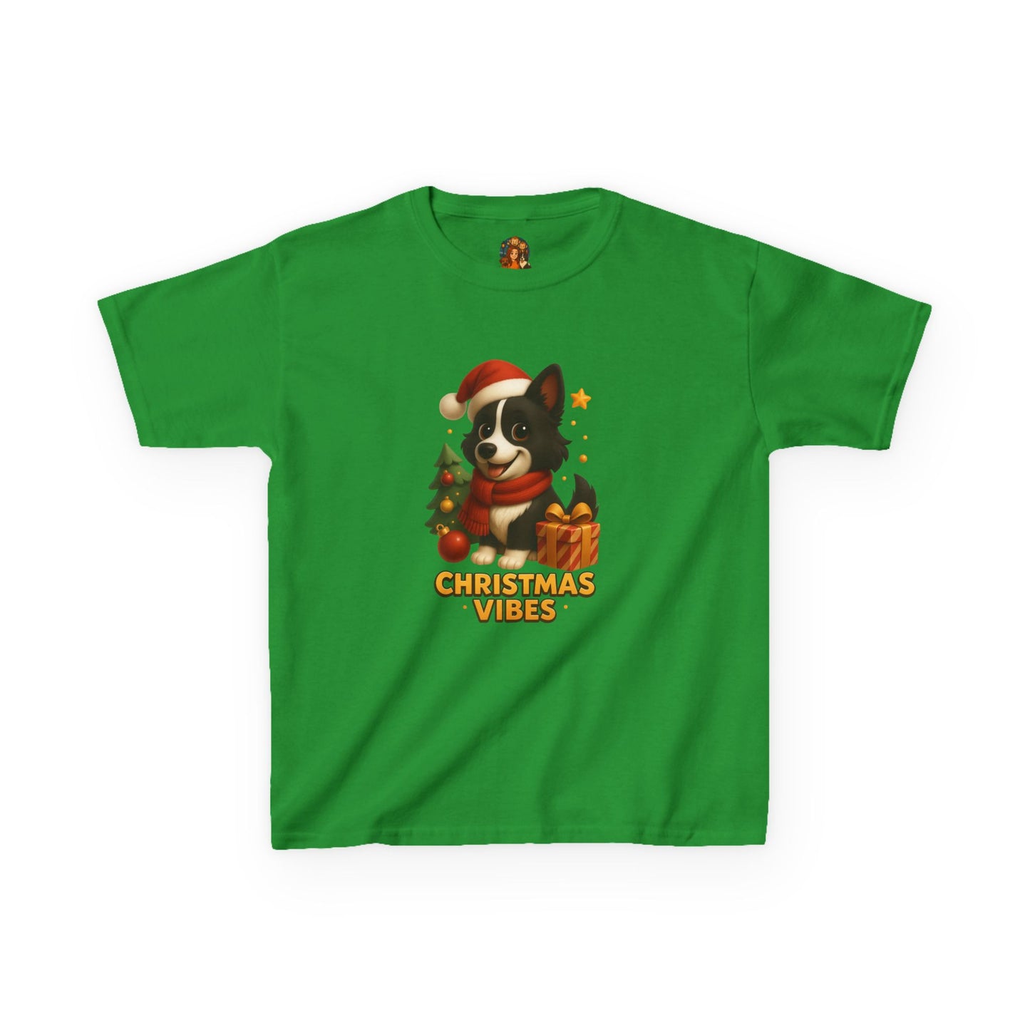 Kinder T-shirt – Nikita Christmas Vibes | Kerstshirt Kids | Creatieve Aap