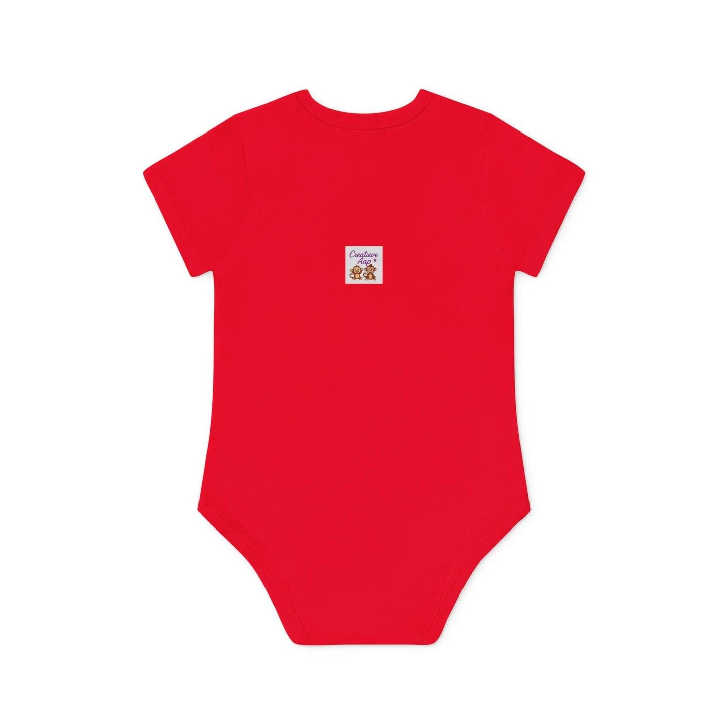 Foxy Romper – Baby Romper met Schattige Vos Design | Biologisch Katoen in 6 Kleuren - Creatieve Aap