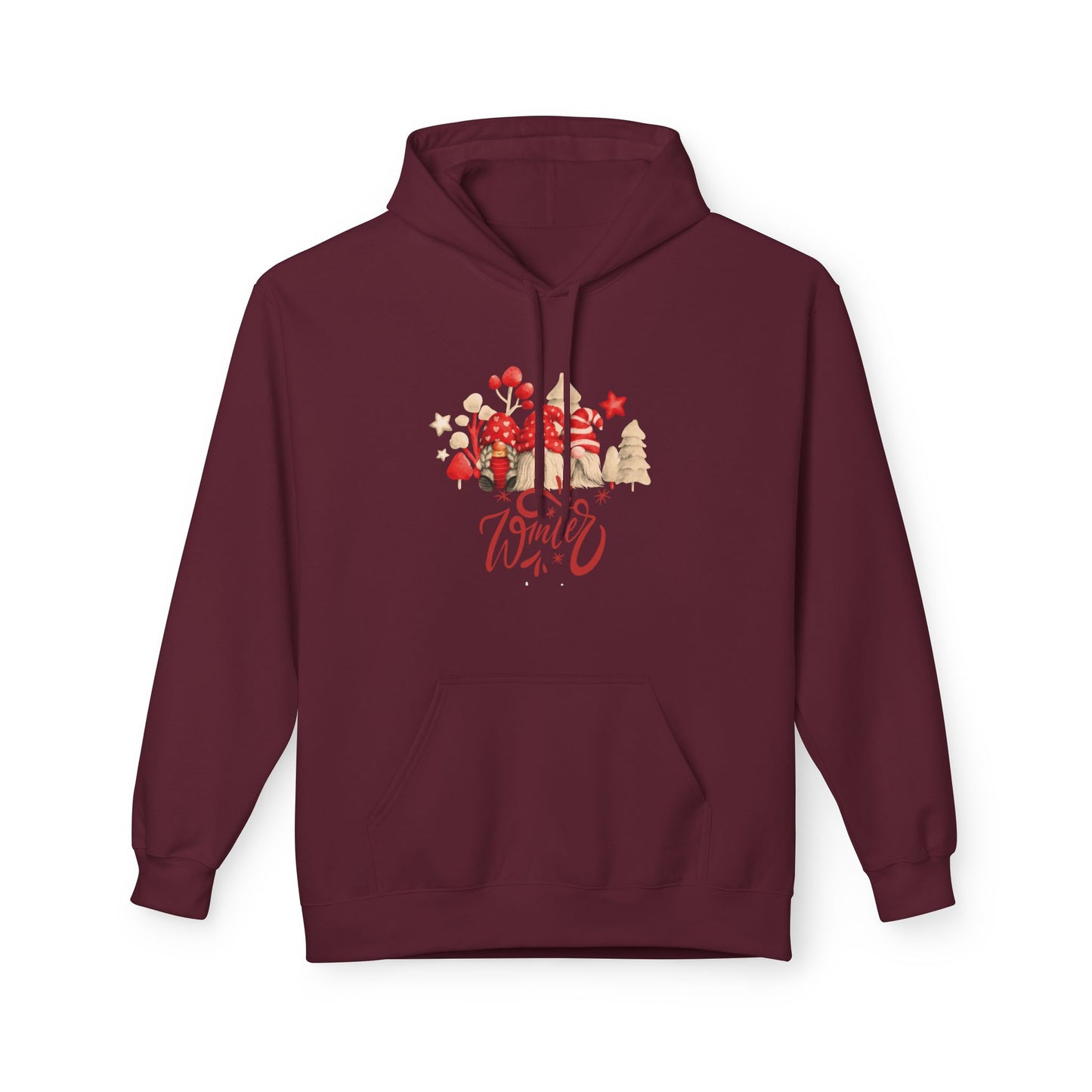 Unisex Hoodie – Wintertijd Collectie | Creatieve Aap | Cozy winter hoodie