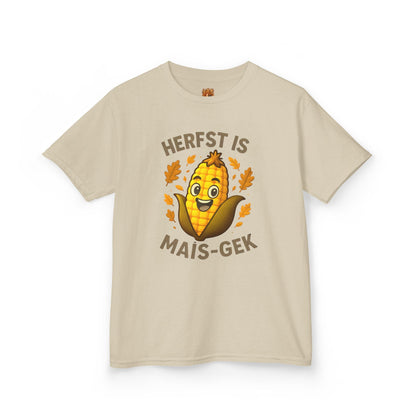 Mais gek kinder shirt sand bedrukking voor