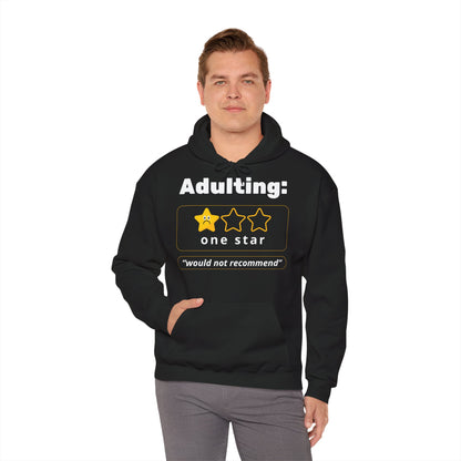 Unisex Heavy Blend™ Hooded Sweatshirt – Adulting One Star Hoodie