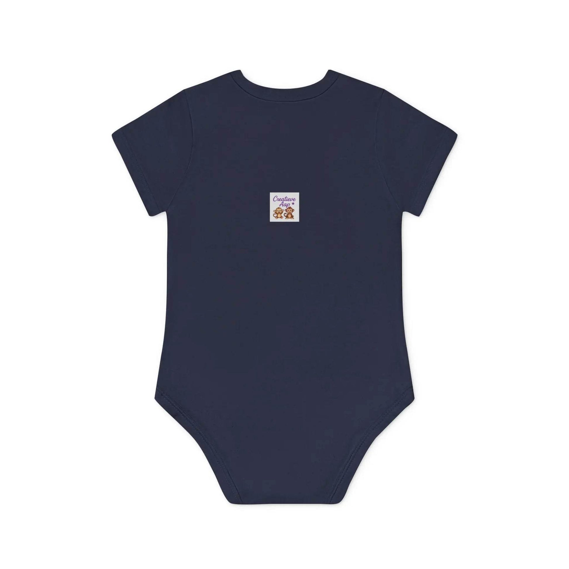 Foxy Romper – Baby Romper met Schattige Vos Design | Biologisch Katoen in 6 Kleuren - Creatieve Aap