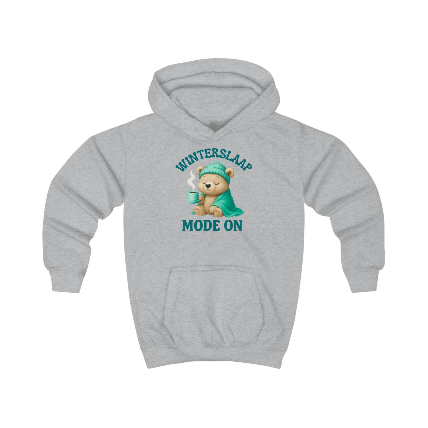 💤 Kinder Hoodie – Winterslaap Mode ON