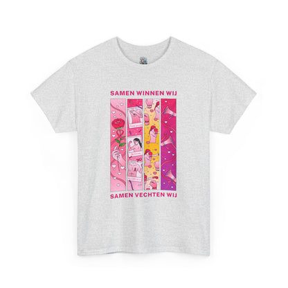 Unisex Heavy Cotton Tee – Samen Winnen Wij, Samen Vechten Wij