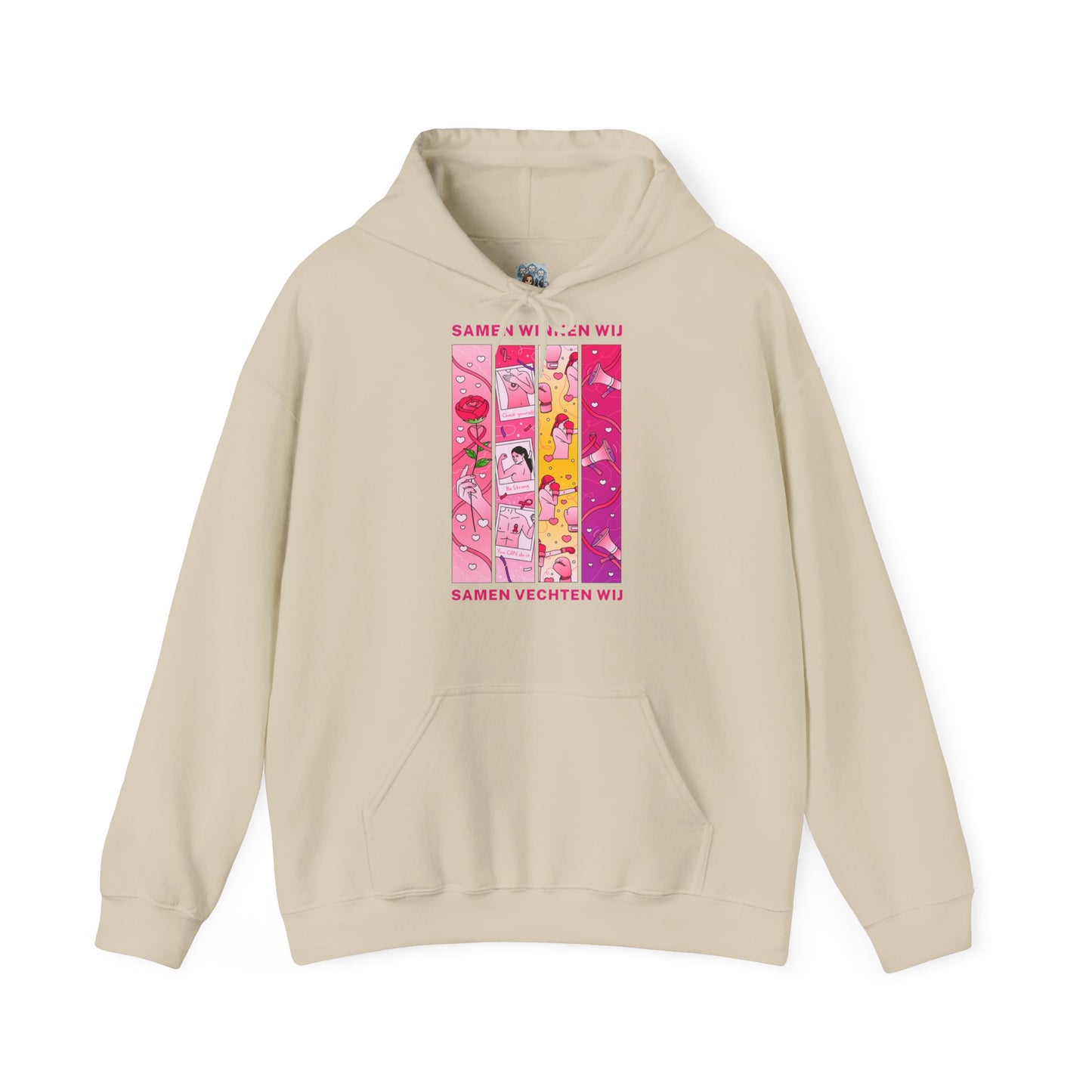 Unisex Heavy Blend™ Hooded Sweatshirt – Samen Vechten Wij Hoodie