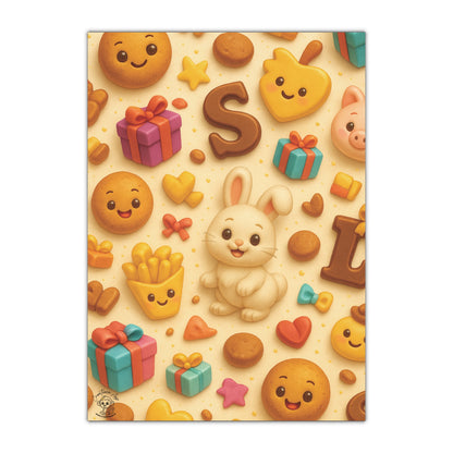 🍫 Inpakpapier – Sinterklaas Kawaii Anime maggie's Snoepgoed