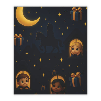 🌙 Inpakpapier – Sinterklaas Avond 2025