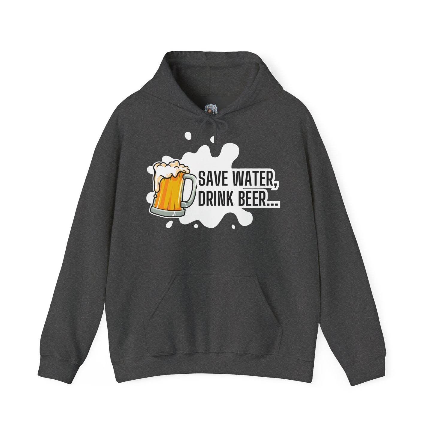 Unisex Heavy Blend™ Hooded Sweatshirt – Save Water, Drink Beer Hoodie