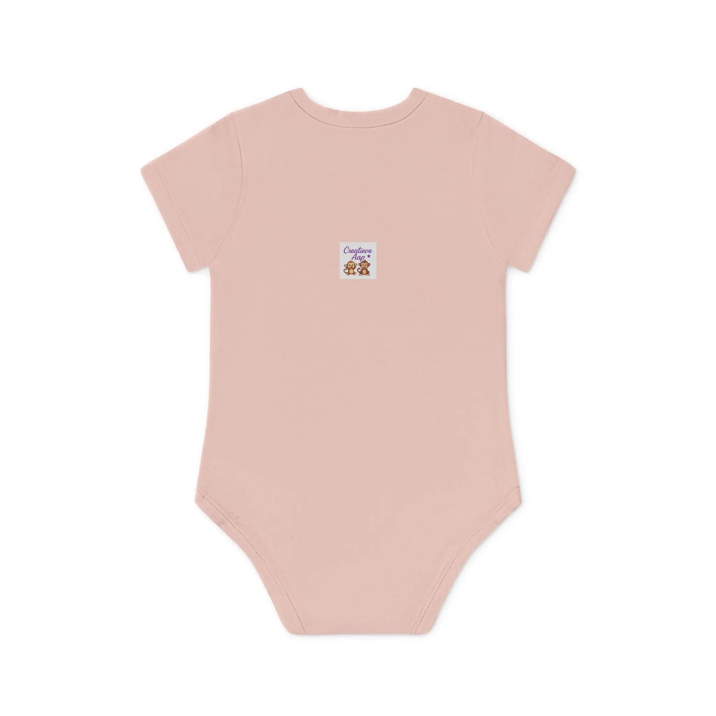 Klein en Kostbaar Romper – Babyromper met Schattig Kuikentje | Biokatoen in 4 Kleuren Printify
