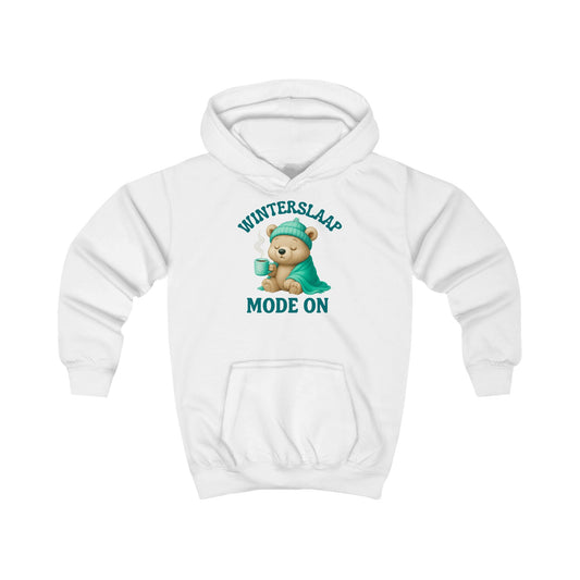 💤 Kinder Hoodie – Winterslaap Mode ON