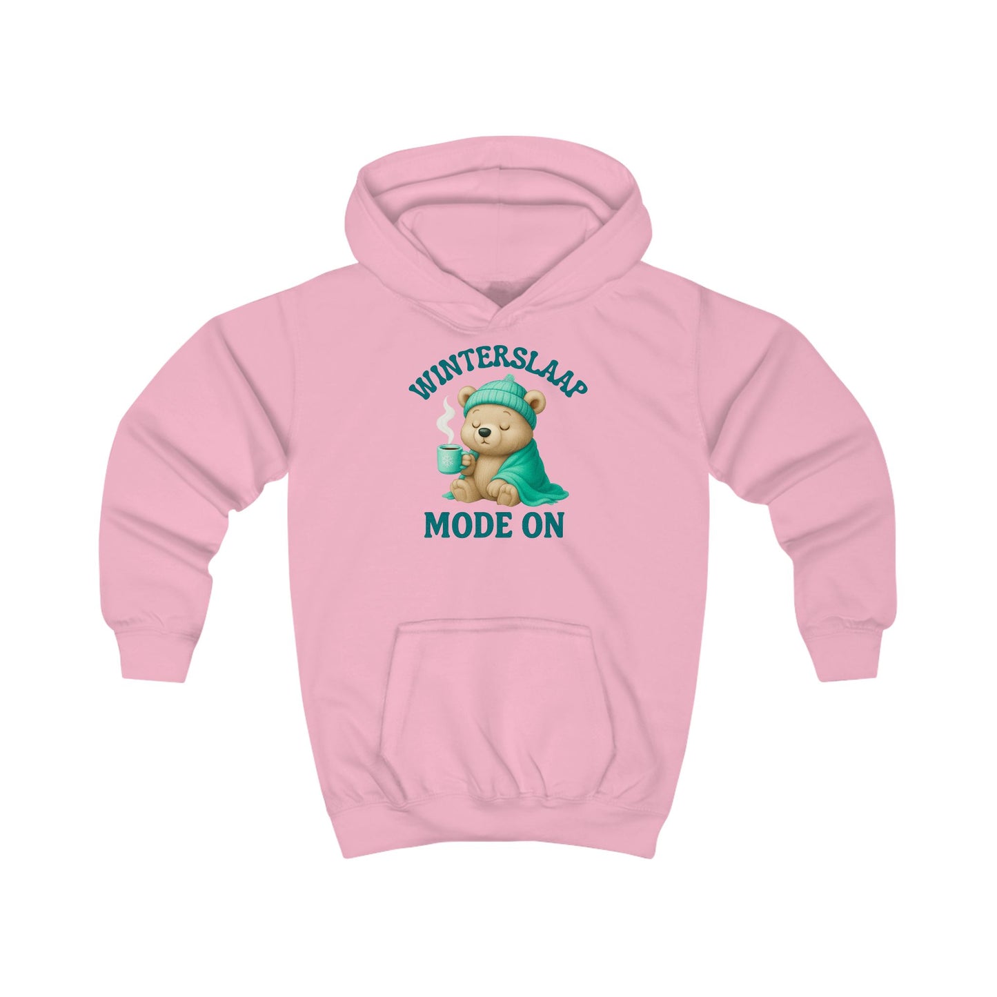 💤 Kinder Hoodie – Winterslaap Mode ON