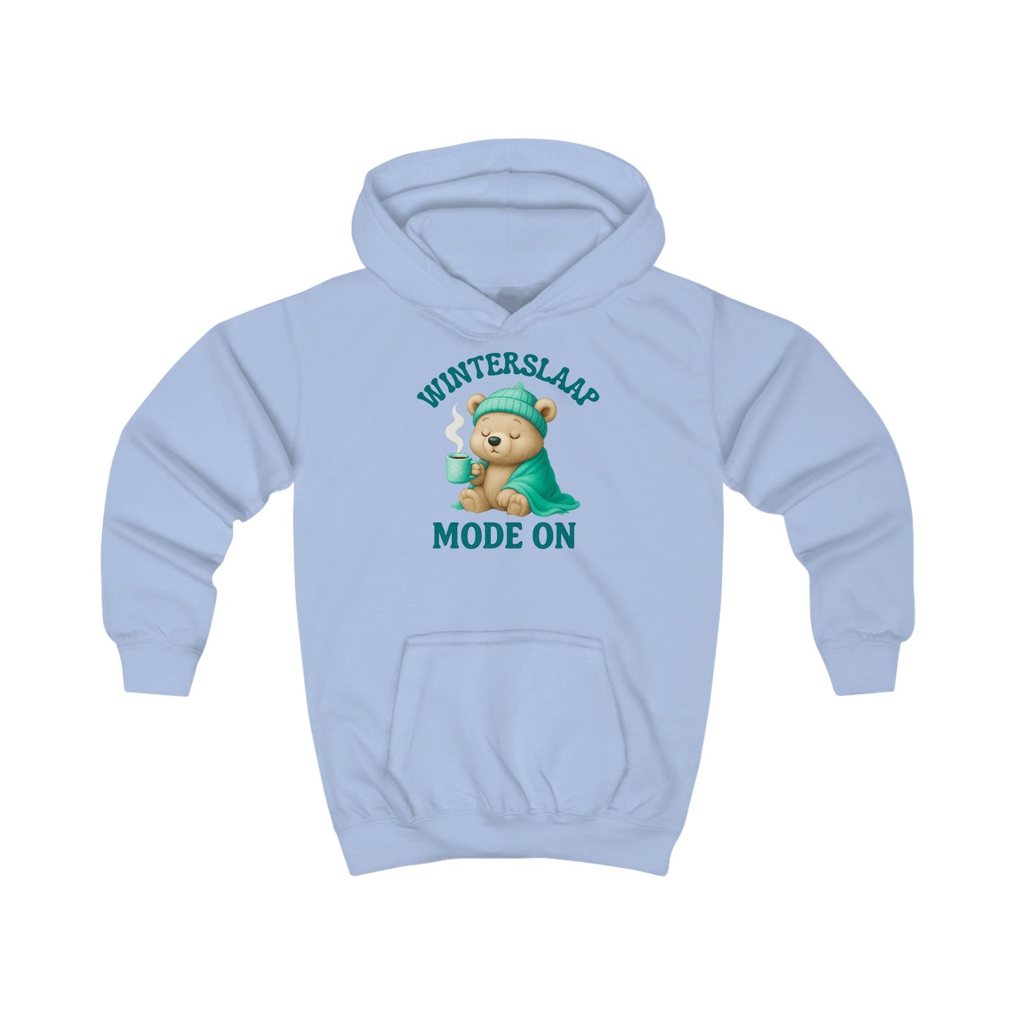 💤 Kinder Hoodie – Winterslaap Mode ON