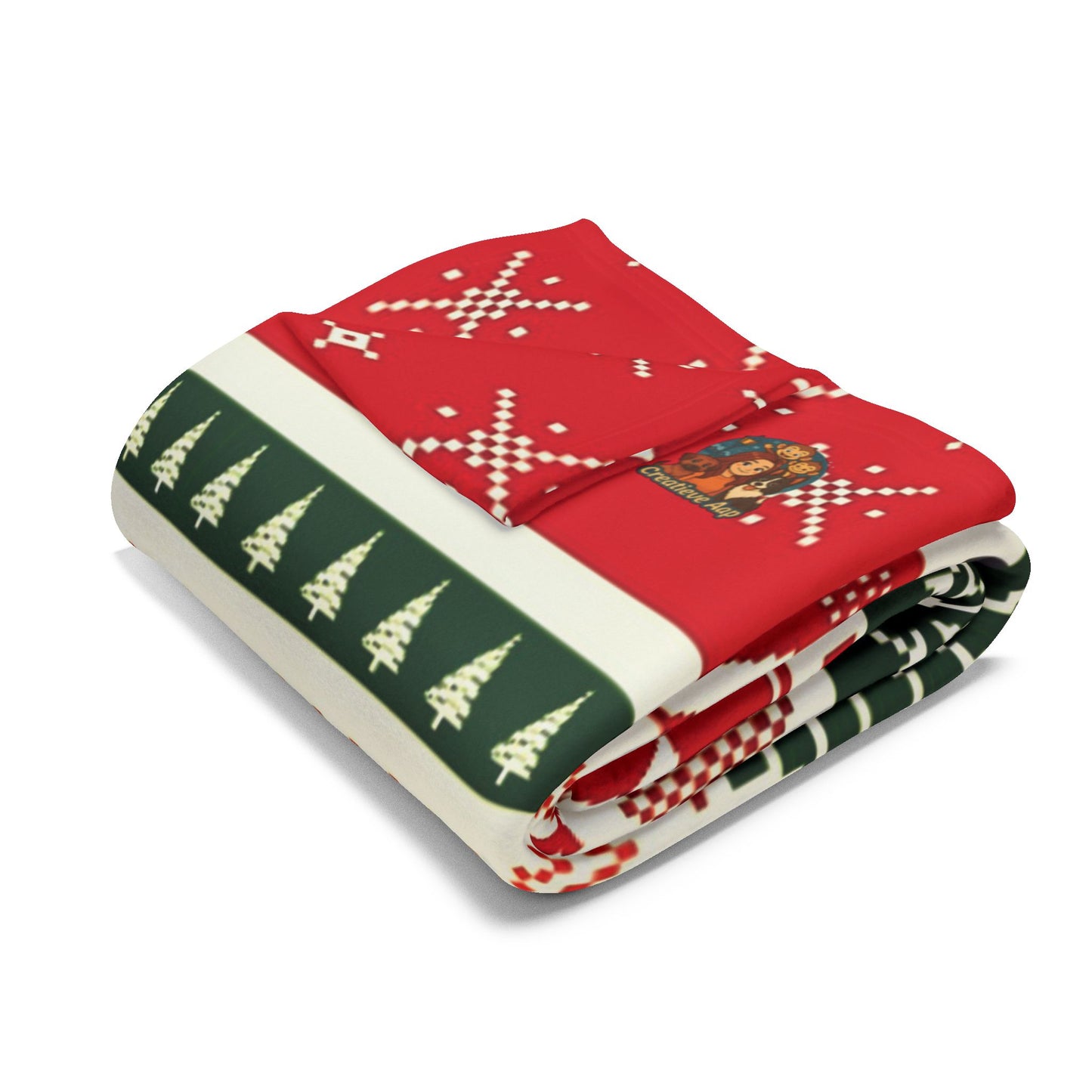 Arctic Fleece Deken – Kerst Vibes – 76×101 cm / 127×152 cm / 152×203 cm