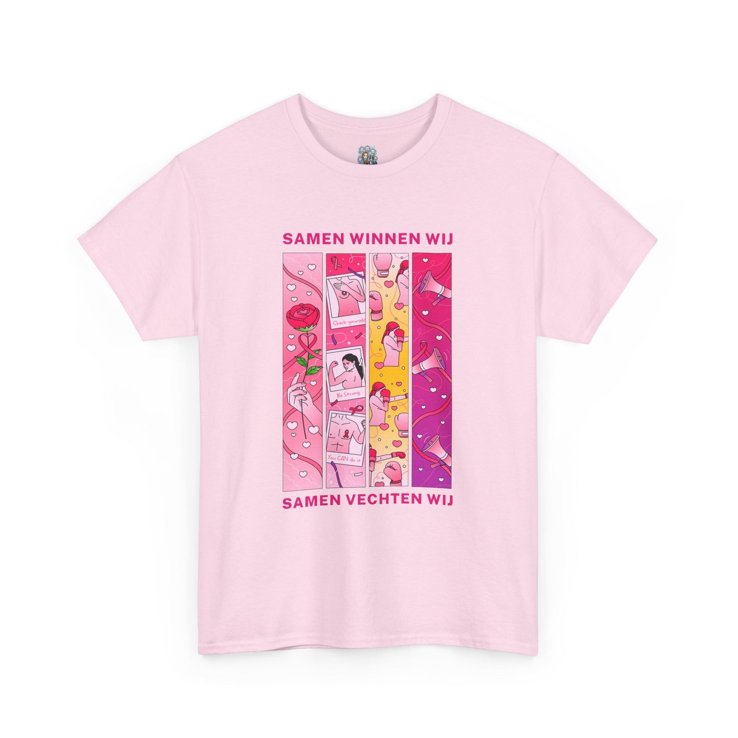 Unisex Heavy Cotton Tee – Samen Winnen Wij, Samen Vechten Wij