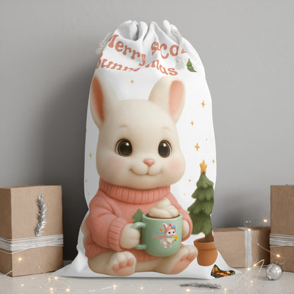 🎄 Merry & Cozy Bunnymas – Cadeauzak (Maggie Collectie)
