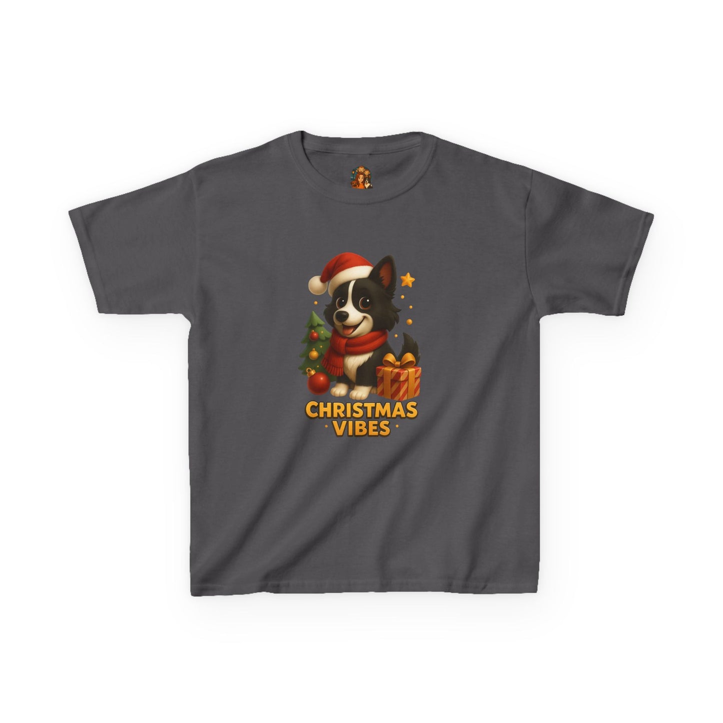 Kinder T-shirt – Nikita Christmas Vibes | Kerstshirt Kids | Creatieve Aap