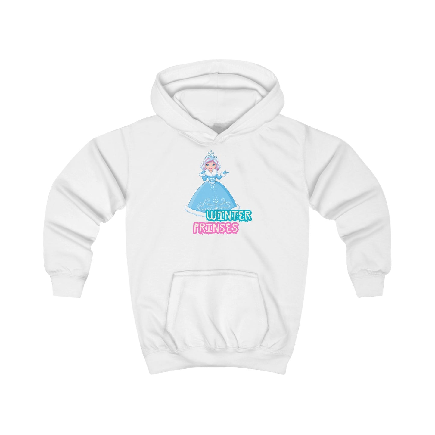 👸 Kinder Hoodie – Winter Prinses