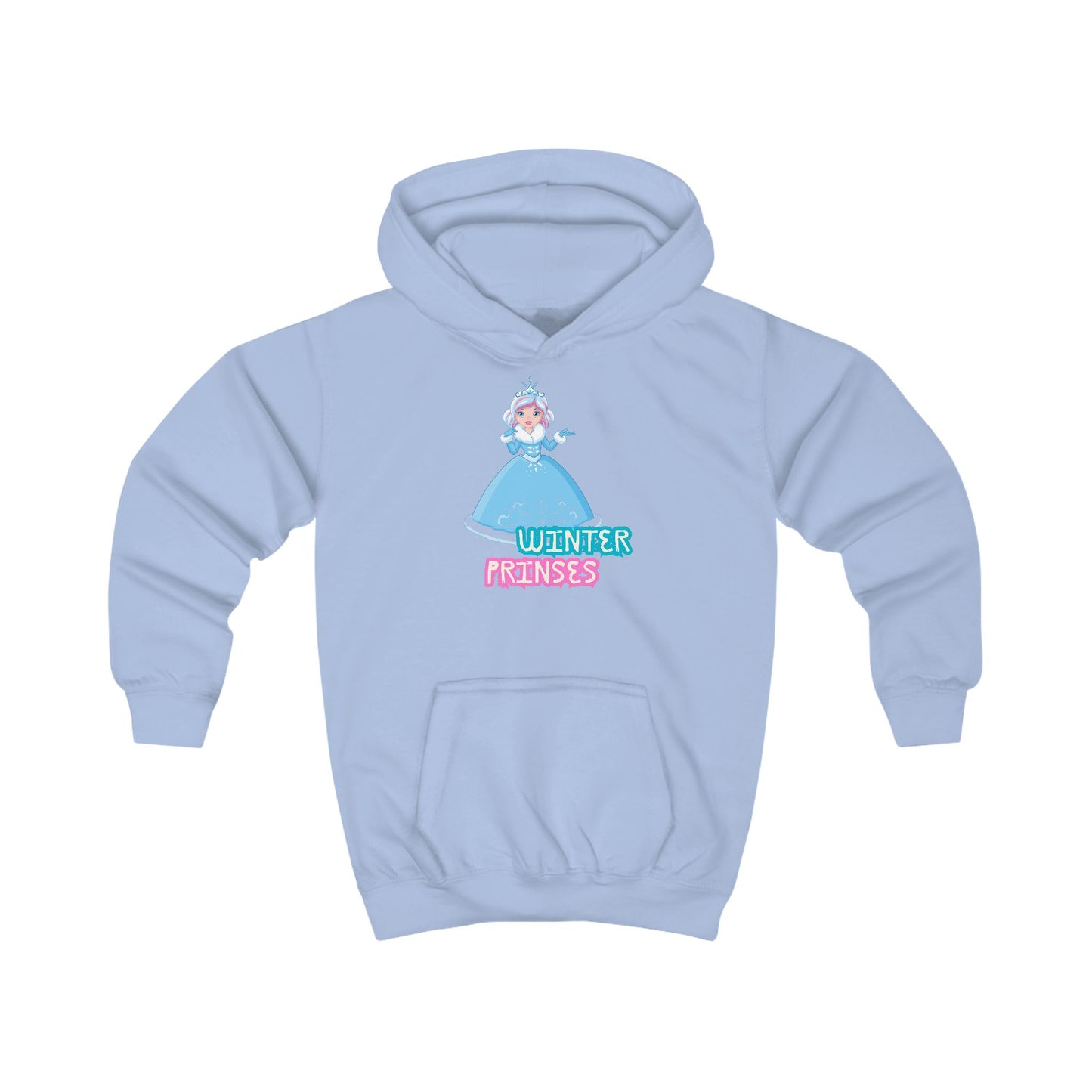 👸 Kinder Hoodie – Winter Prinses
