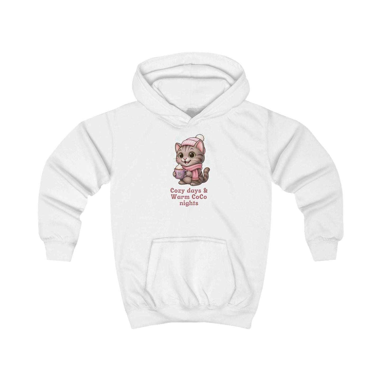 🐱 Kinder Hoodie – Shelby Winter "Cozy days & Warm CoCo nights"