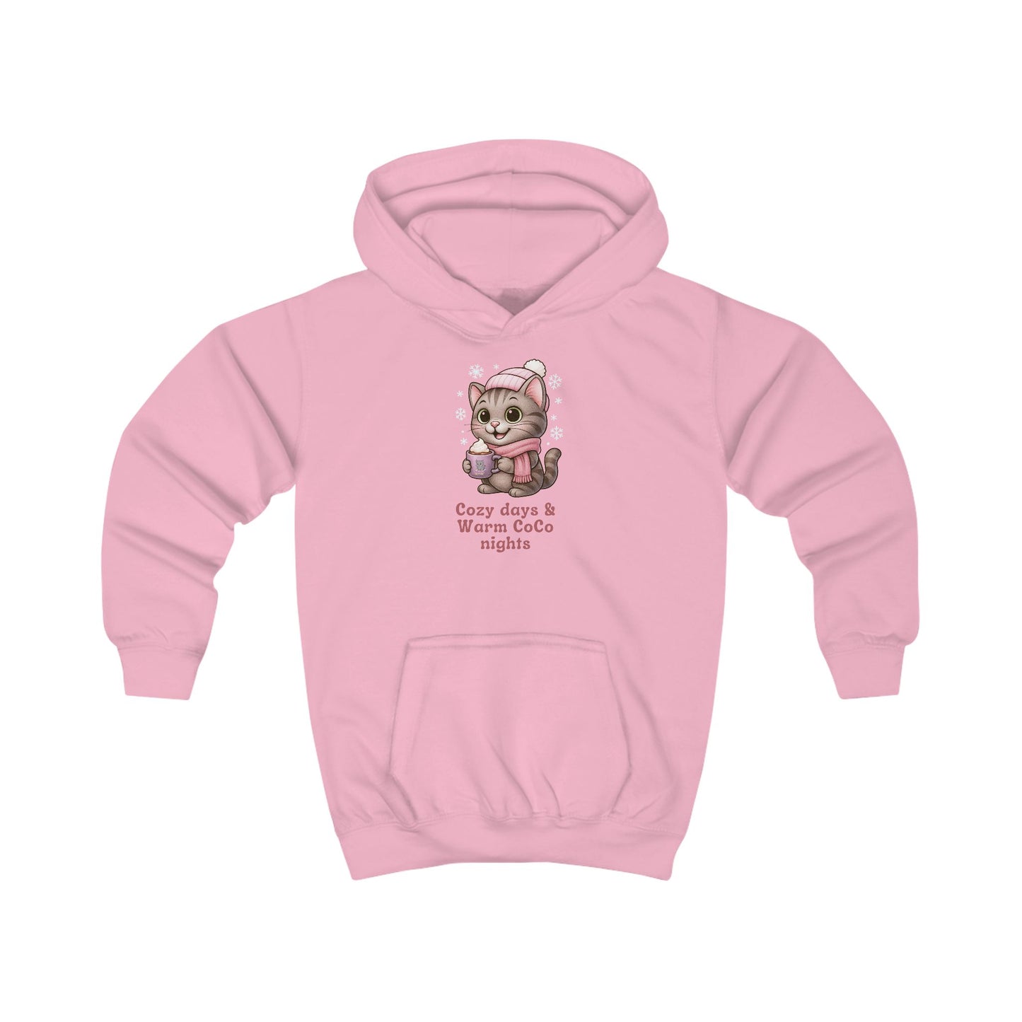 🐱 Kinder Hoodie – Shelby Winter "Cozy days & Warm CoCo nights"