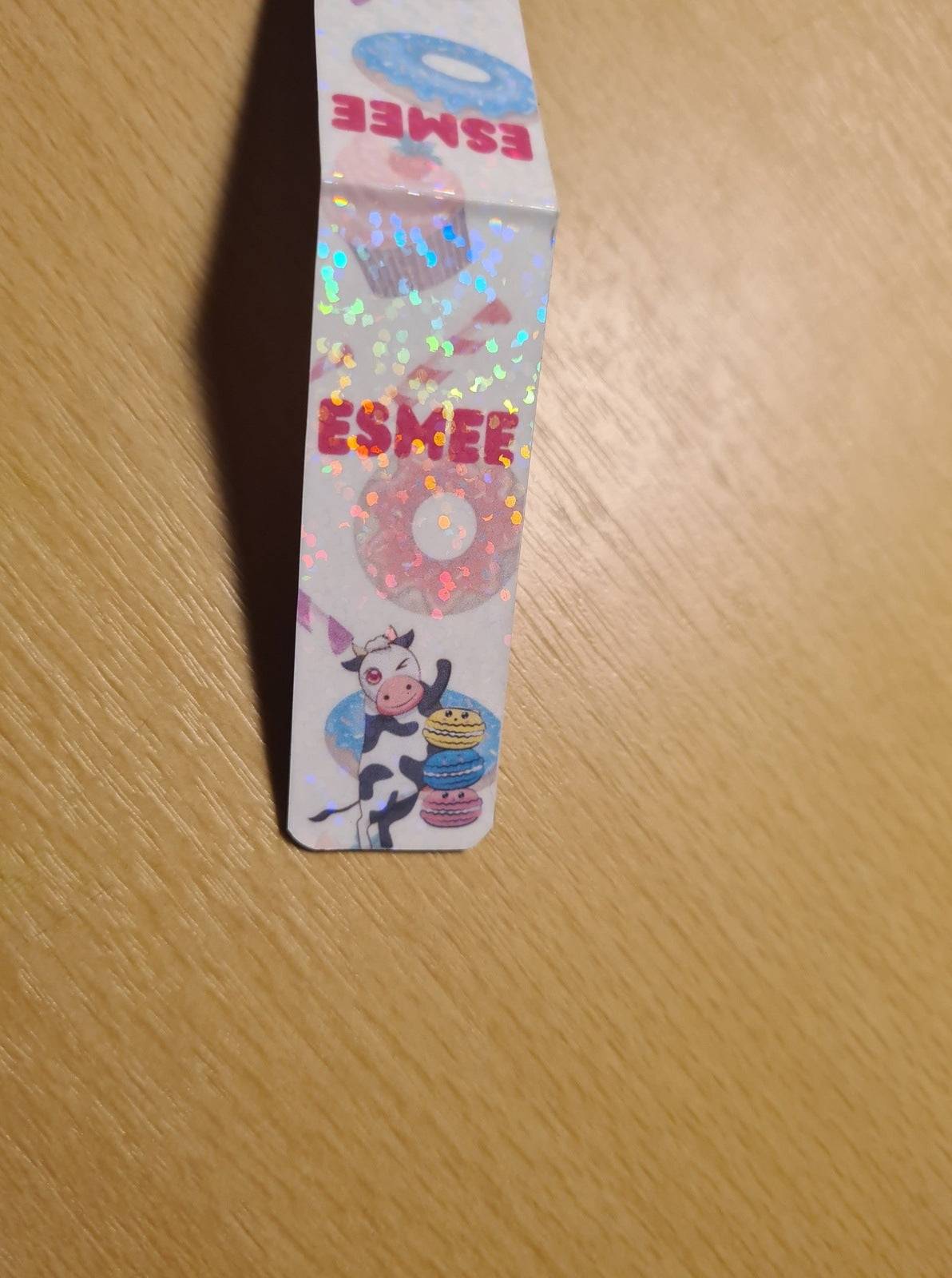 Magnetische Bookmark met Koe Esmee - Een Vrolijke Toevoeging aan je Leesavonturen