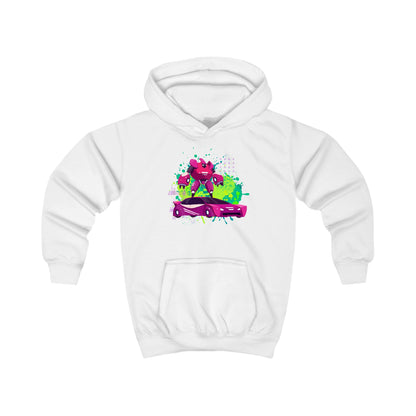 Kinder Hoodie – Robot Car Power | Creatieve Aap | Stoere hoodie