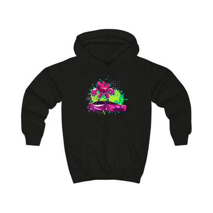 Kinder Hoodie – Robot Car Power | Creatieve Aap | Stoere hoodie