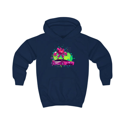 Kinder Hoodie – Robot Car Power | Creatieve Aap | Stoere hoodie