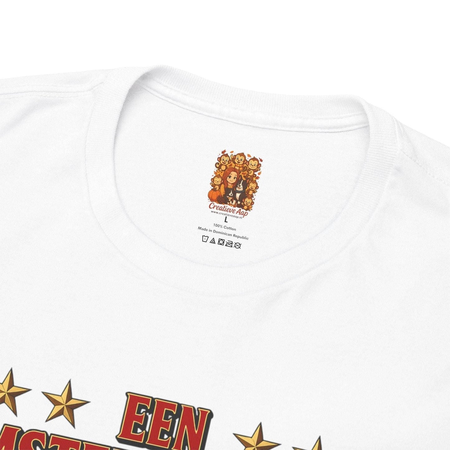 Amsterdam Mokum T-shirt Unisex – “Een Amsterdammer verlaat Mokum weleens, Mokum verlaat nooit de Amsterdammer” - Creatieve Aap