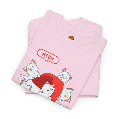 “Merry Christmas Cats” Adult Shirt