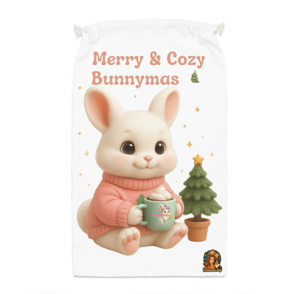 🎄 Merry & Cozy Bunnymas – Cadeauzak (Maggie Collectie)