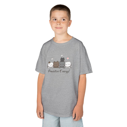 Kinder T-shirt – Pawsitive Energy!
